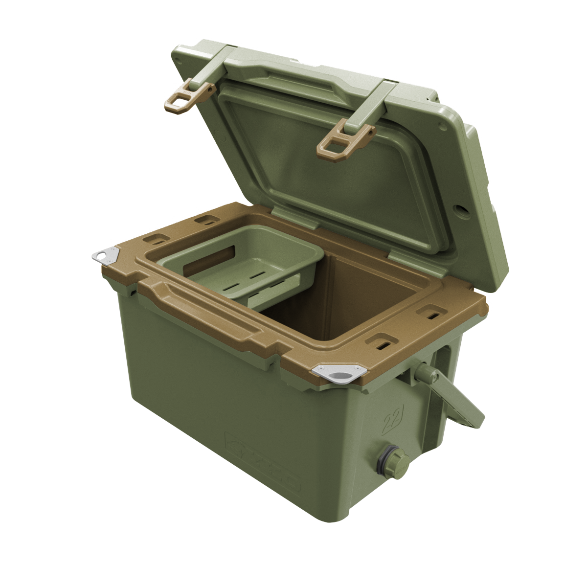 Snake River 22qt Lightweight Hard Cooler