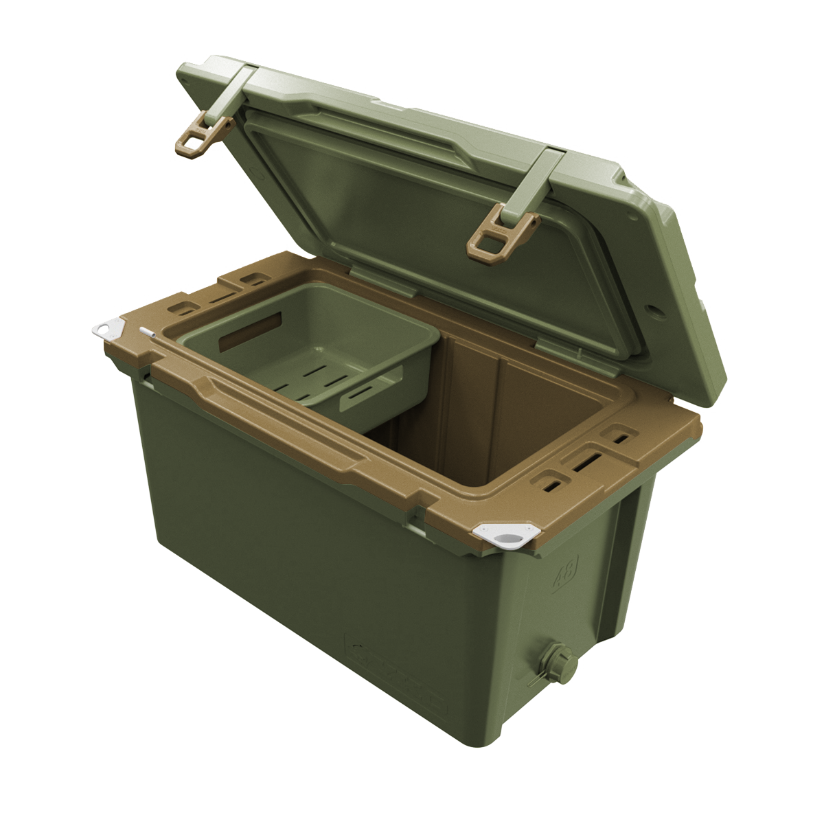 Snake River 48qt Lightweight Hard Cooler