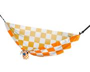 Vista Hammock (Orange and White Checkerboard)