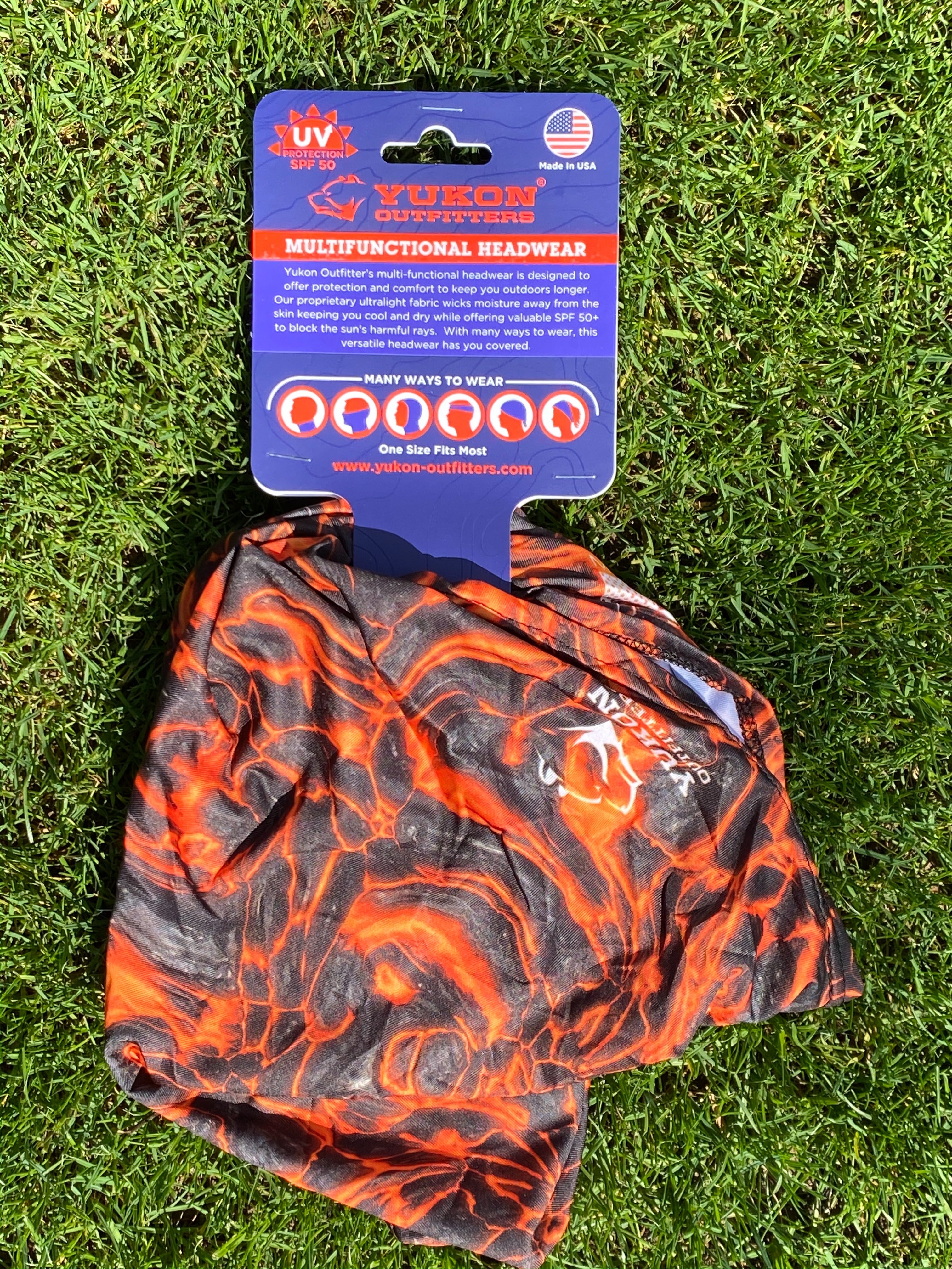 Neck Gaiter - Lava Flow