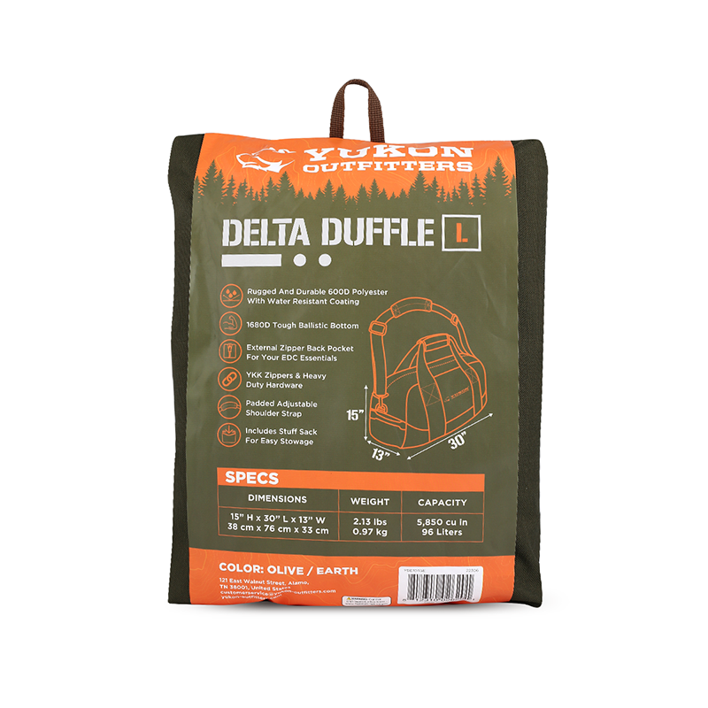 Delta Duffle Pack - Large - 96 Liter
