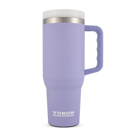 New Yukon Outfitters Freedom Purple 20oz Stainless Tumbler