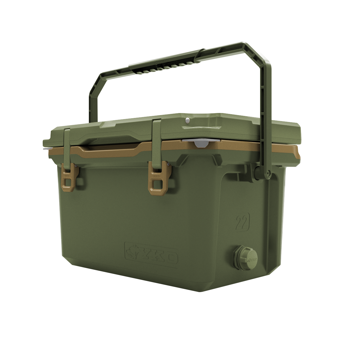 Snake River 22qt Lightweight Hard Cooler