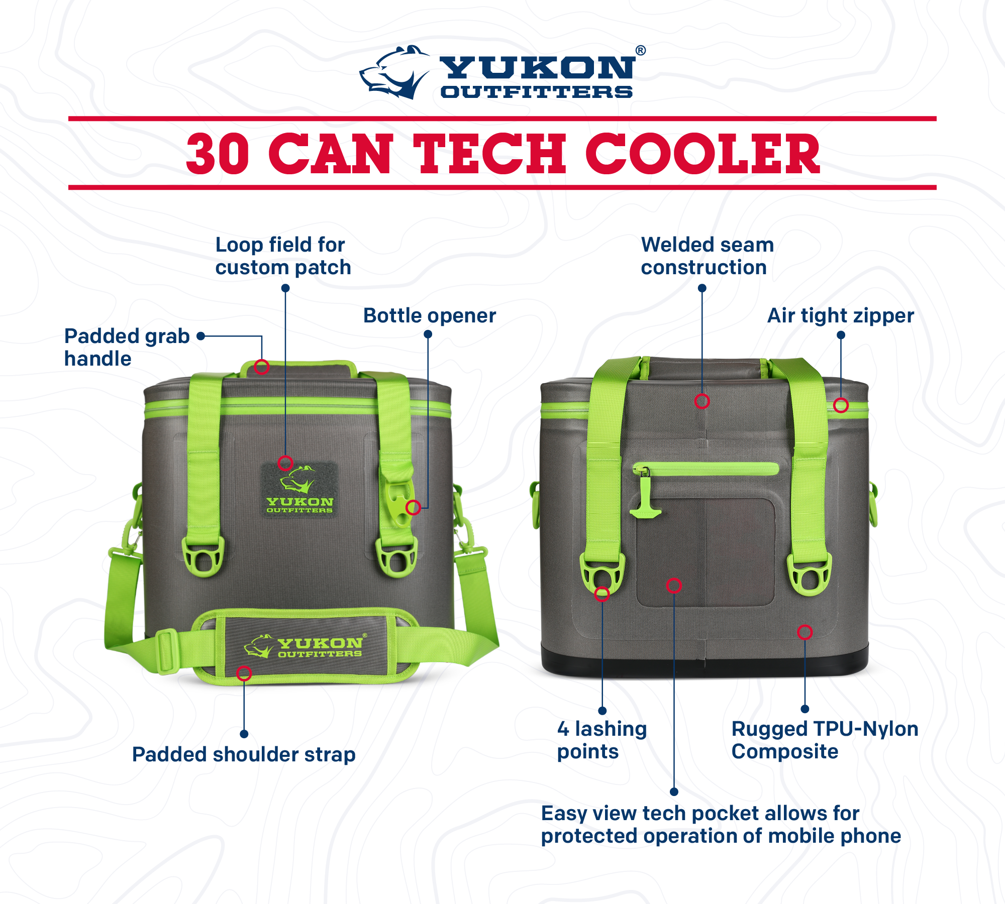 30 Can Tech Cooler