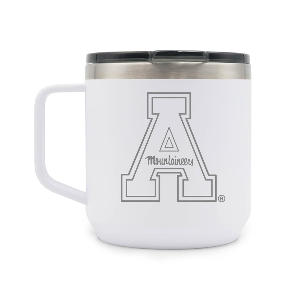16 oz Coffee Mug - Block A - White – Yukon Outfitters