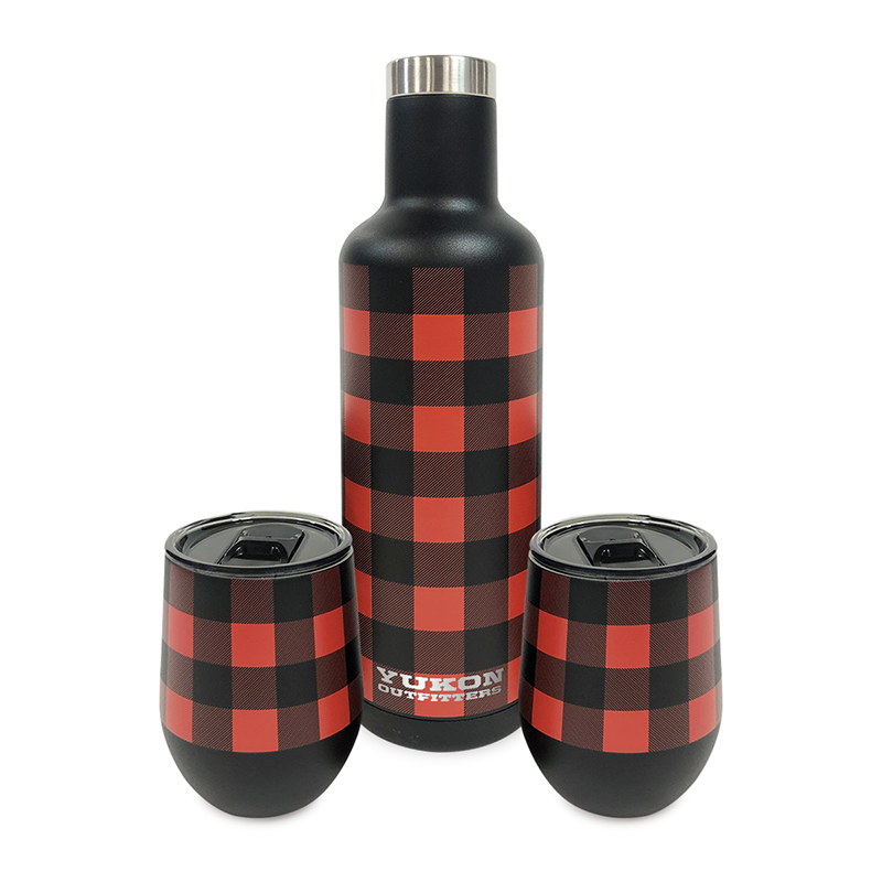 3pc Gift Set - Buffalo Plaid