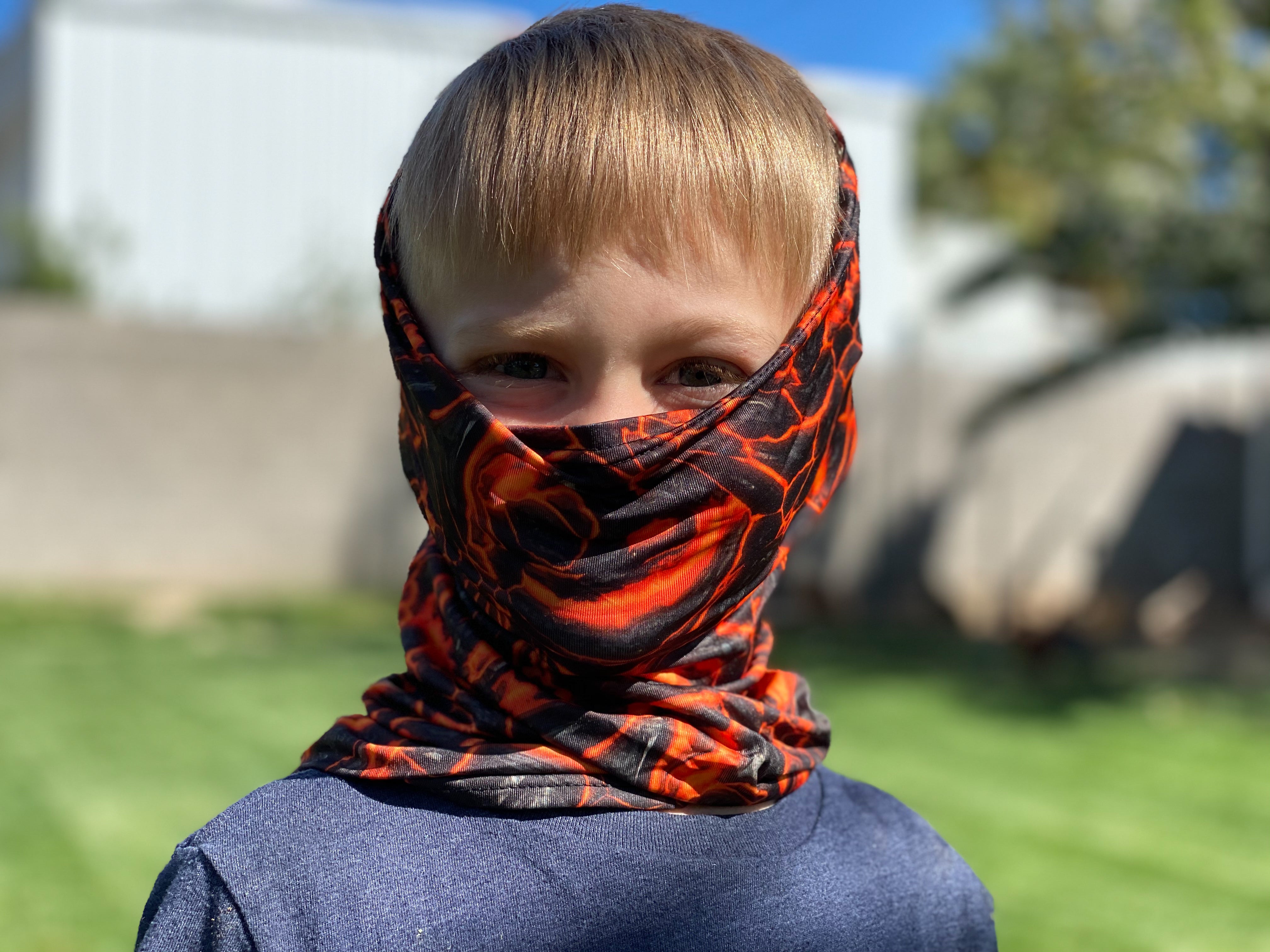 Neck Gaiter - Lava Flow