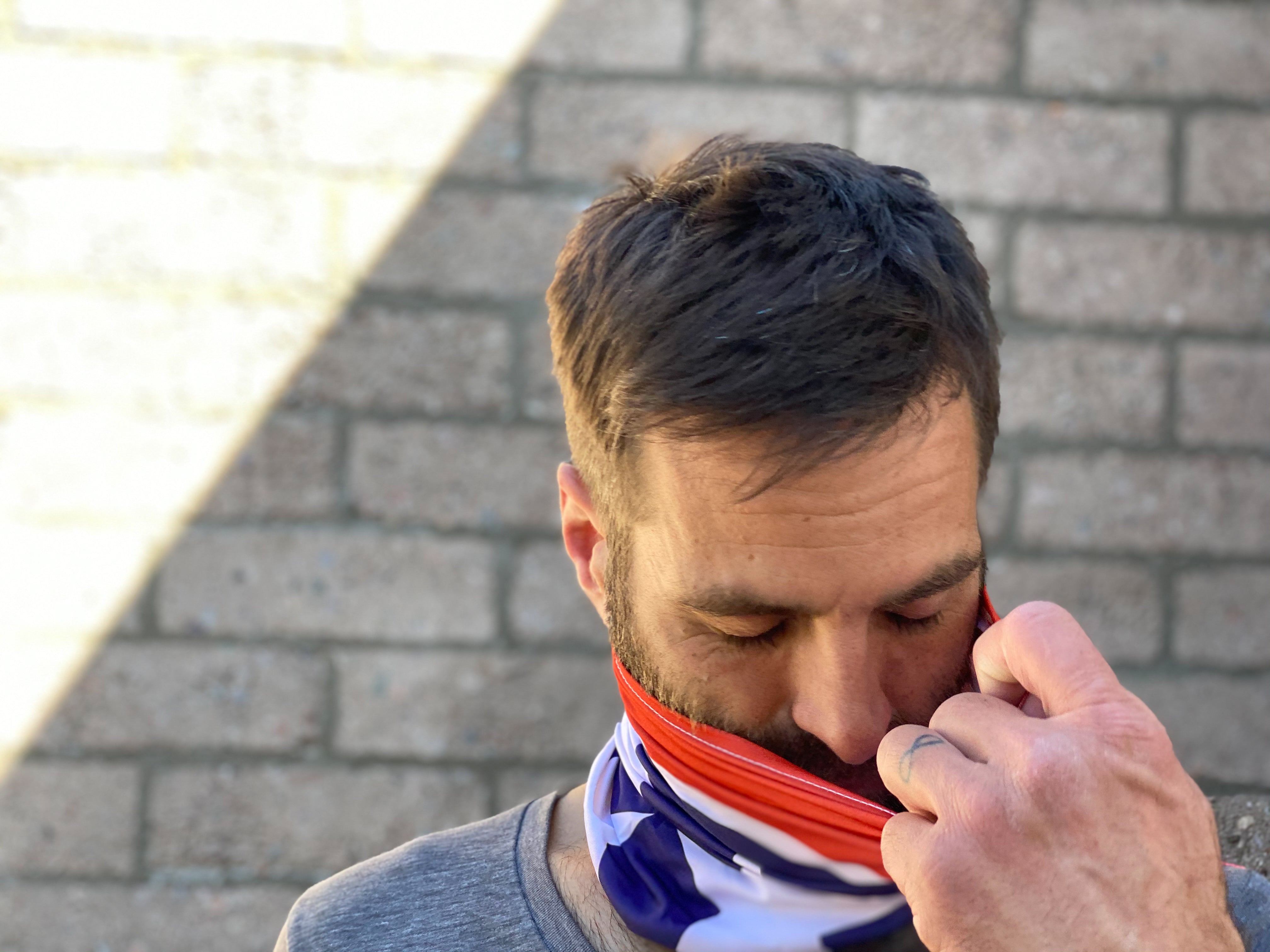 Neck Gaiter - TN Flag