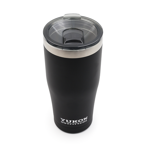 Yukon Outfitters Outdoor Active Sport Stainless Steel Drink  Beverage Tint Slider Lid Double Wall Vacuum Insulated Powder Finish Freedom  Tumbler, 20 oz, Coral - Mama Bear: Tumblers & Water Glasses