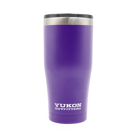 Yukon Outfitters Outdoor Active Sport Stainless Steel Drink Beverage Tint  Slider Lid Double Wall Vacuum Insulated Powder Finish Freedom Tumbler, 30