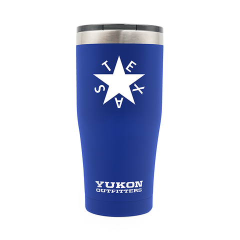 YUKON OUTFITTERS Freedom 20oz Sky Blue Tumbler (MGYT20SB) Open-box