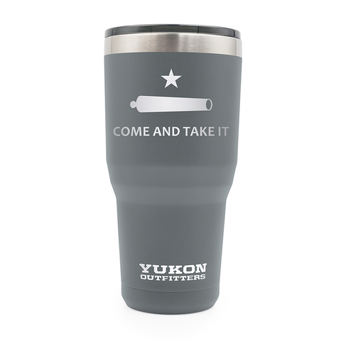 30oz Custom Engraved Yukon Outfitters Freedom Tumbler Bulk Pricing