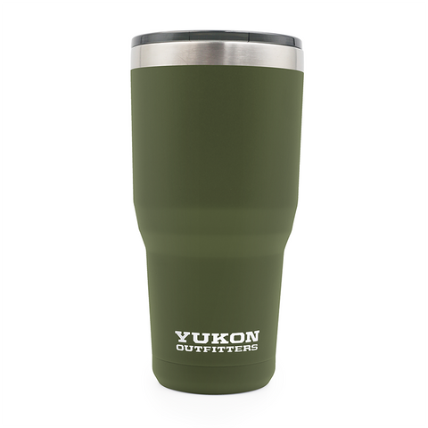 Yukon Outfitters Freedom 30oz Navy with Vert US Flag Tumbler (mgyt30nbvus), Blue